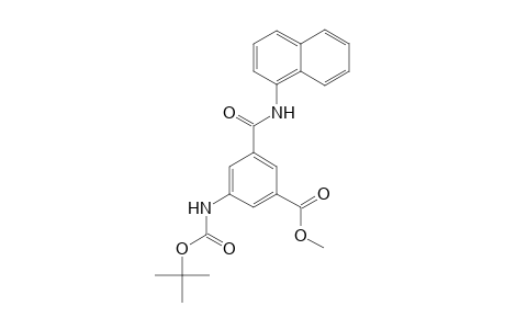 Methyl 3-[(tert-butoxycarbonyl)amino]-5-[(1-naphthylamino)carbonyl]benzoate