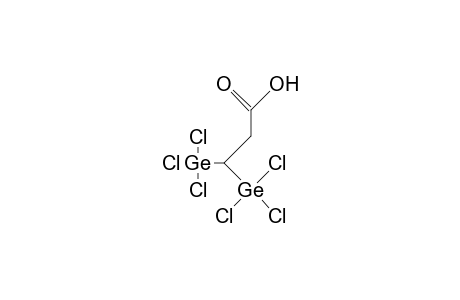 3,3-Bis(trichlorogermyl)-propionic acid