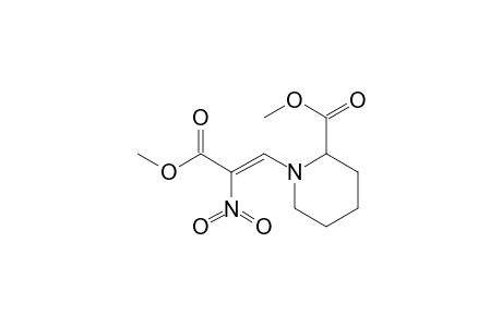 1-[(Z)-3-keto-3-methoxy-2-nitro-prop-1-enyl]pipecolinic acid methyl ester