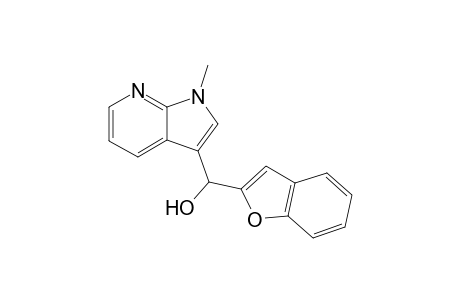 Benzofuran-2-yl(1-methyl-1H-pyrrolo[2,3-b]pyridin-3-yl)methanol