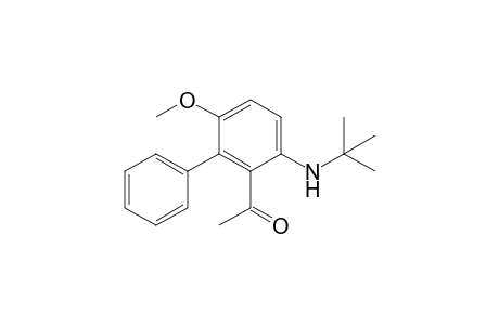 N-(t-Butyl)-2-acetyl-4-methoxy-3-phenylaniline