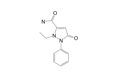 2-ethyl-5-oxo-1-phenyl-3-pyrazoline-3-carboxamide