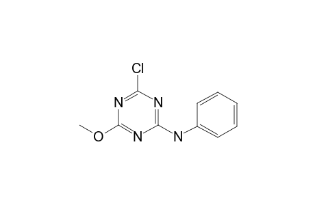 (4-Chloro-6-methoxy-[1,3,5]triazin-2-yl)-phenyl-amine