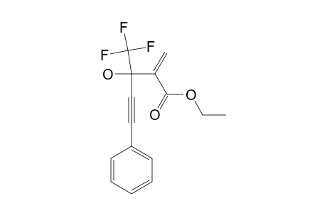 ETHYL-3-TRIFLUOROMETHYL-3-HYDROXY-2-METHYLENE-5-PHENYL-4-PENTYNOATE