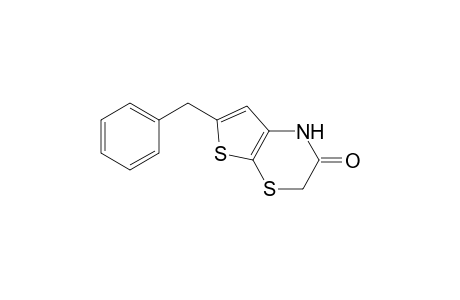 6-(phenylmethyl)-1H-thieno[2,3-b][1,4]thiazin-2-one
