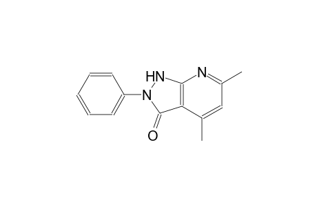 4,6-dimethyl-2-phenyl-1H-pyrazolo[3,4-b]pyridin-3(2H)-one