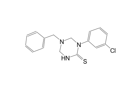 5-benzyl-1-(3-chlorophenyl)tetrahydro-1,3,5-triazine-2(1H)-thione