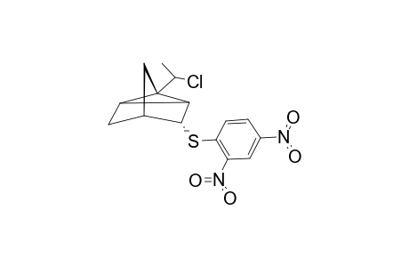 ENDO-3-(2',4'-DINITRO-1'-PHENYLTHIO)-1-(1'-CHLOROETHYL)-TRICYCLO-[2.2.1.0(2,6)]-HEPTANE;(DIASTEREOMER-1)