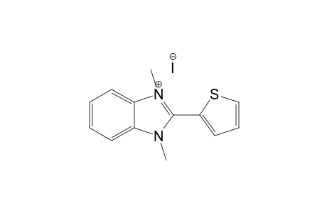 1,3-DIMETHYL-(2'-THIENYL)-BENZIMIDAZOLIUM-IODIDE