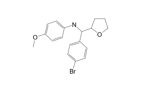 N-[4-Bromophenyl(tetrahydrofuran-2-yl)methyl]-N-(4-methoxyphenyl)amine isomer