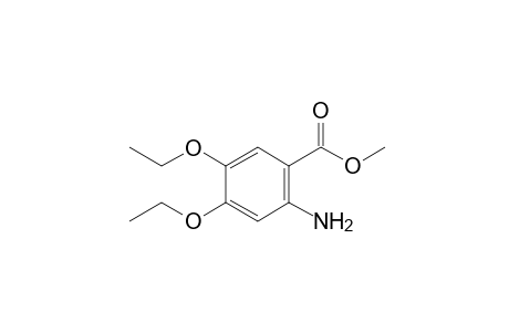 4,5-diethoxyanthranilic acid, methyl ester