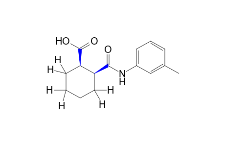 cis-2-(m-tolylcarbamoyl)cyclohexanecarboxylic acid