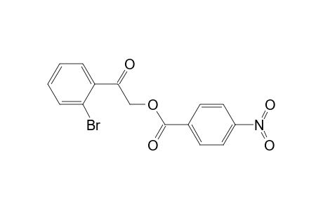 2-(2-Bromophenyl)-2-oxoethyl 4-nitrobenzoate