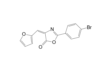 (4E)-2-(4-bromophenyl)-4-(2-furylmethylene)-1,3-oxazol-5(4H)-one