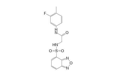 acetamide, 2-[(2,1,3-benzoxadiazol-4-ylsulfonyl)amino]-N-(3-fluoro-4-methylphenyl)-