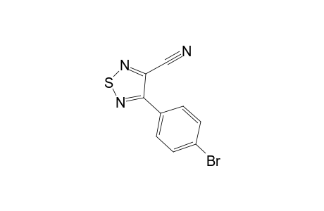 4-(4-Bromophenyl)-1,2,5-thiadizole-3-carbonitrile