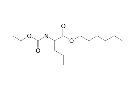 L-Norvaline, N-ethoxycarbonyl-, hexyl ester