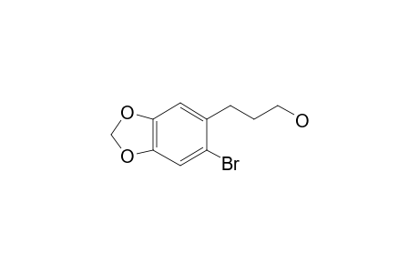 3-(6-Bromo-1,3-benzodioxol-5-yl)propan-1-ol