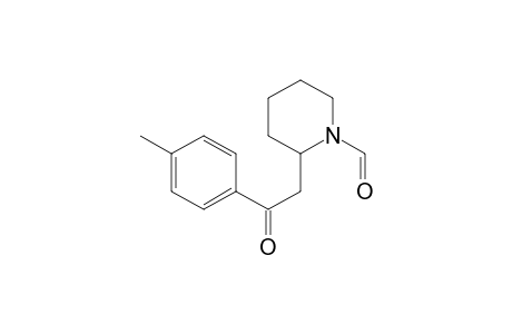 2-(2-Oxo-2-p-Tolylethyl)piperidine-1-carbaldehyde