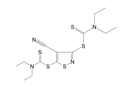 diethyldithiocarbamic acid, diester with 3,5-dimercapto-4-isothiazolecarbonitrile