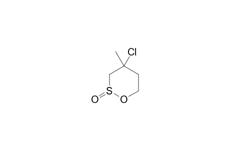 4-Chloro-4-methyl-1,2-oxathiane 2-oxide