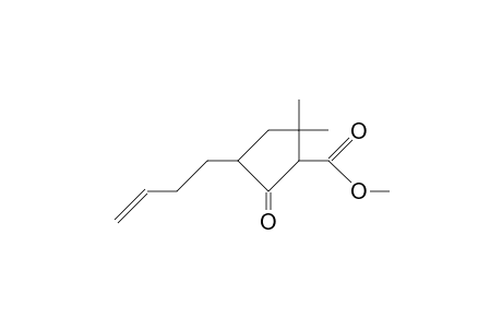 3-(3-Butenyl)-5,5-dimethyl-2-oxa-cyclopentanecarboxylic acid, methyl ester