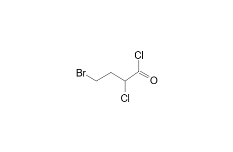 4-Bromo-2-chlorobutanoyl chloride