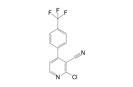 2-Chloro-4-(4-(trifluoromethyl)phenyl)nicotinonitrile