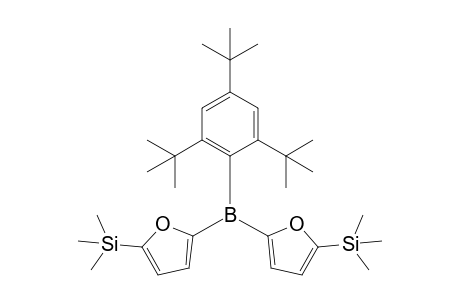 trimethyl-[5-[(2,4,6-tritert-butylphenyl)-(5-trimethylsilyl-2-furyl)boranyl]-2-furyl]silane