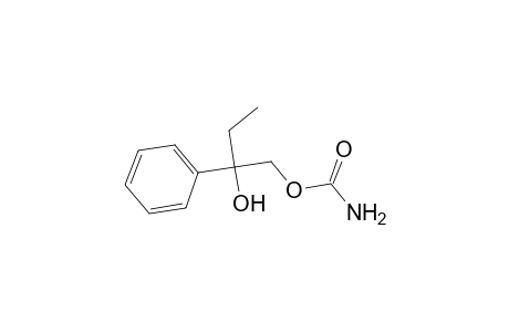 carbamic acid, beta-ethyl-beta-hydroxyphenethyl ester