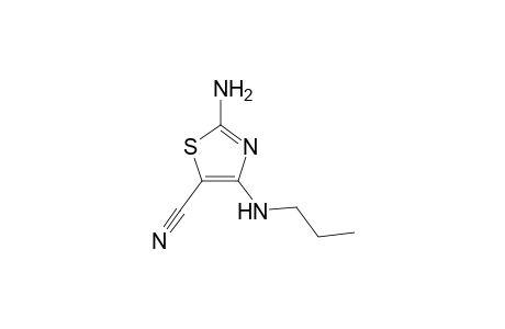 5-Thiazolecarbonitrile, 2-amino-4-(propylamino)-