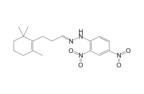 N-(2,4-Dinitrophenyl)-N'-[3-(2,6,6-trimethyl-cyclohex-1-enyl)-propylidene]-hydrazine