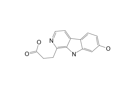 7-HYDROXY-BETA-CARBOLINE-1-PROPIONIC-ACID