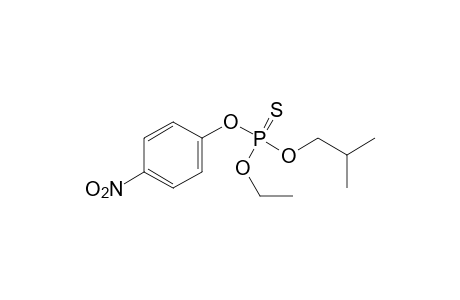 phosphorothioic acid, O-ethyl O-isobutyl O-p-nitrophenyl ester