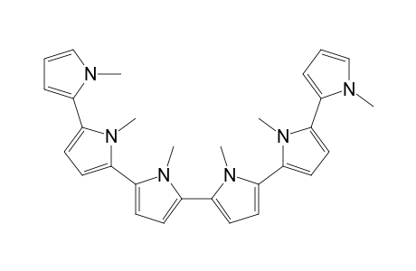 2,2':5',2'':5'',2''':5''',2'''':5'''',2'''''-Sexi-1H-pyrrole, 1,1',1'',1''',1'''',1'''''-hexamethyl-