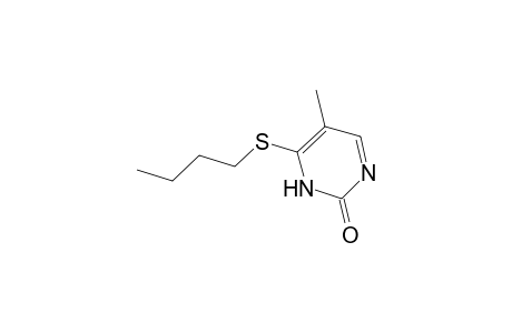 4-(Butylsulfanyl)-5-methyl-2(1H)-pyrimidinone