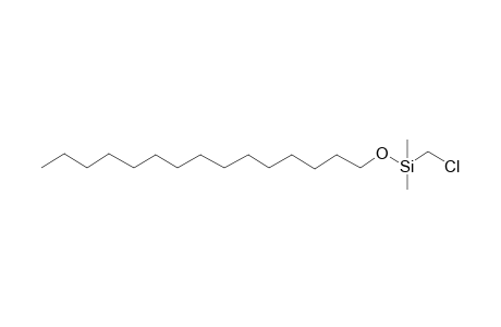 1-Dimethyl(chloromethyl)silyloxypentadecane