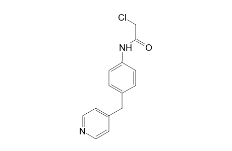 acetamide, 2-chloro-N-[4-(4-pyridinylmethyl)phenyl]-