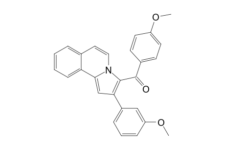 (4-methoxyphenyl)[2-(3-methoxyphenyl)pyrrolo[2,1-a]isoquinolin-3-yl]methanone