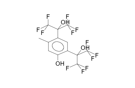 2,4-DI(ALPHA-HYDROXYHEXAFLUOROISOPROPYL)-5-METHYLPHENOL