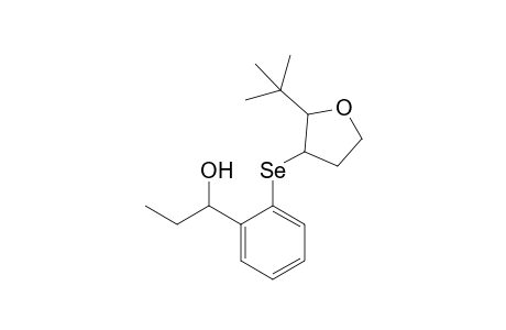 3-[2'-(1"-Hydroxypropyl)phenyl]selenyl-2-(1',1'-dimethylethyl)tetrahydrofuran