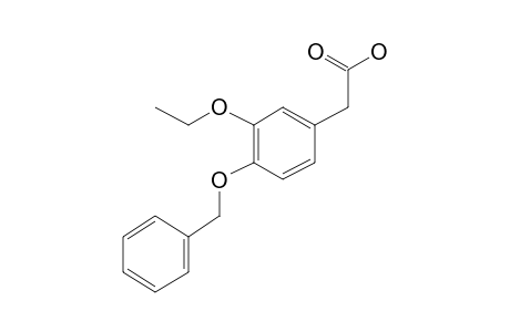 Benzenacetic acid, 4-benzyloxy-3-ethoxy-