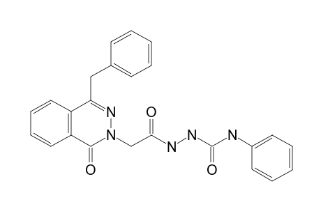 4-Benzyl-1(2H)-oxophthalazin-2-ylacetyl-N1-phenylsemicarbazide