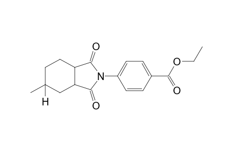 p-(4-methyl-1,2-cyclohexanedicarboximido)benzoic acid, ethyl ester