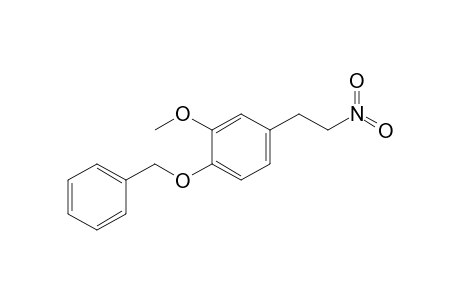 1-(benzyloxy)-2-methoxy-4-(2-nitroethyl)benzene