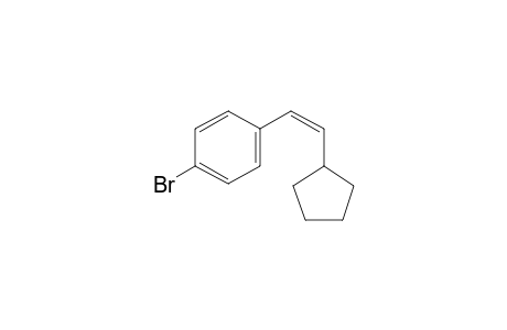 1-Bromo-4-(2-cyclopentylethenyl)benzene