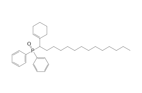 Phosphine oxide, [1-(1-cyclohexen-1-yl)tetradecyl]diphenyl-, (.+-.)-