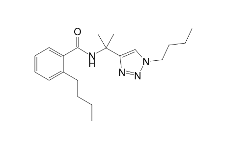 2-n-Butyl-N-[2-(1-n-butyl-1H-1,2,3-triazol-4-yl)propan-2-yl]benzamide