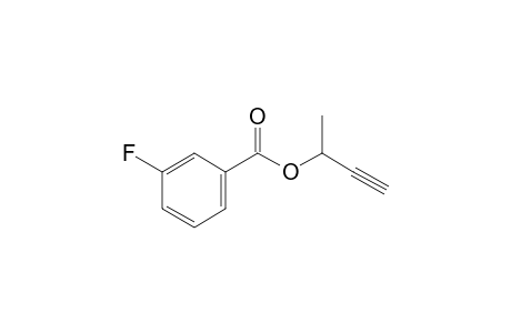 3-Fluorobenzoic acid, but-3-yn-2-yl ester