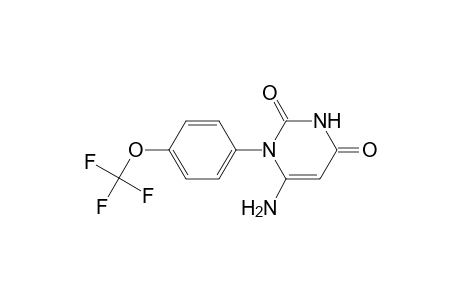 1H-Pyrimidine-2,4-dione, 6-amino-1-(4-trifluoromethoxyphenyl)-